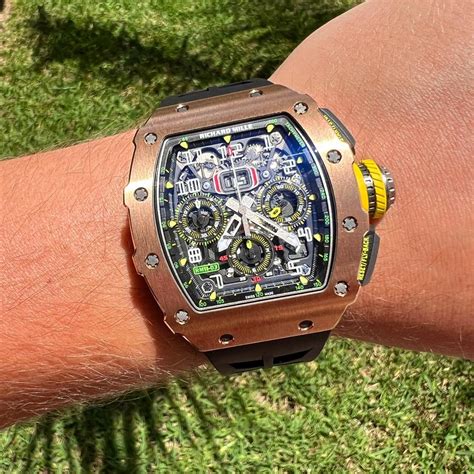 Richard Mille Rose Gold Watch for  shipped! I can't believe it.